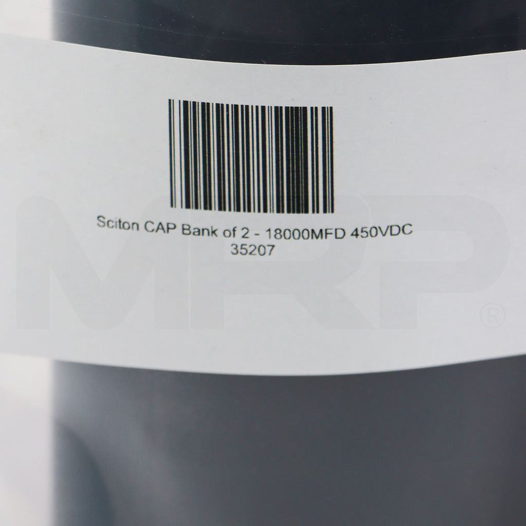 Sciton Profile CAP Bank Electrolytic Capacitors 18000 MFD 450 NDC 2x pack