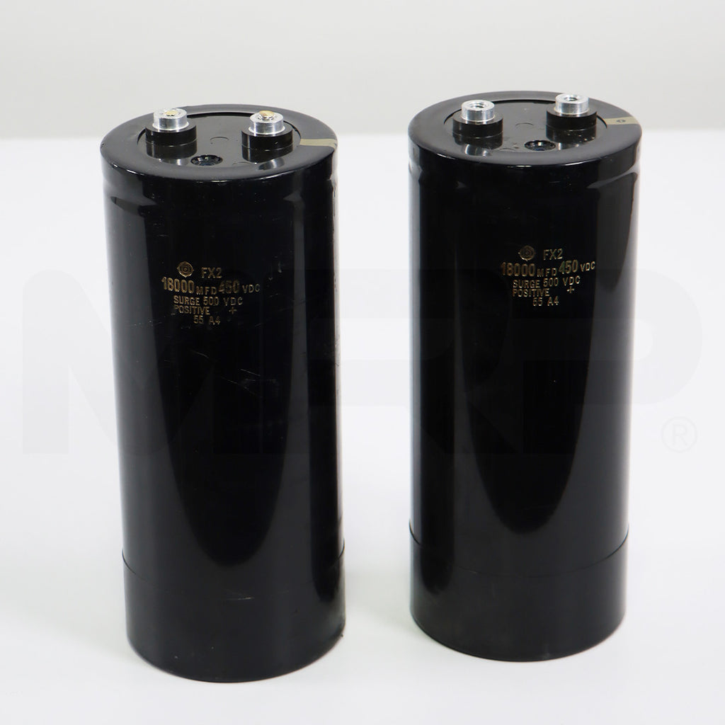 Sciton Profile CAP Bank Electrolytic Capacitors 18000 MFD 450 NDC 2x pack