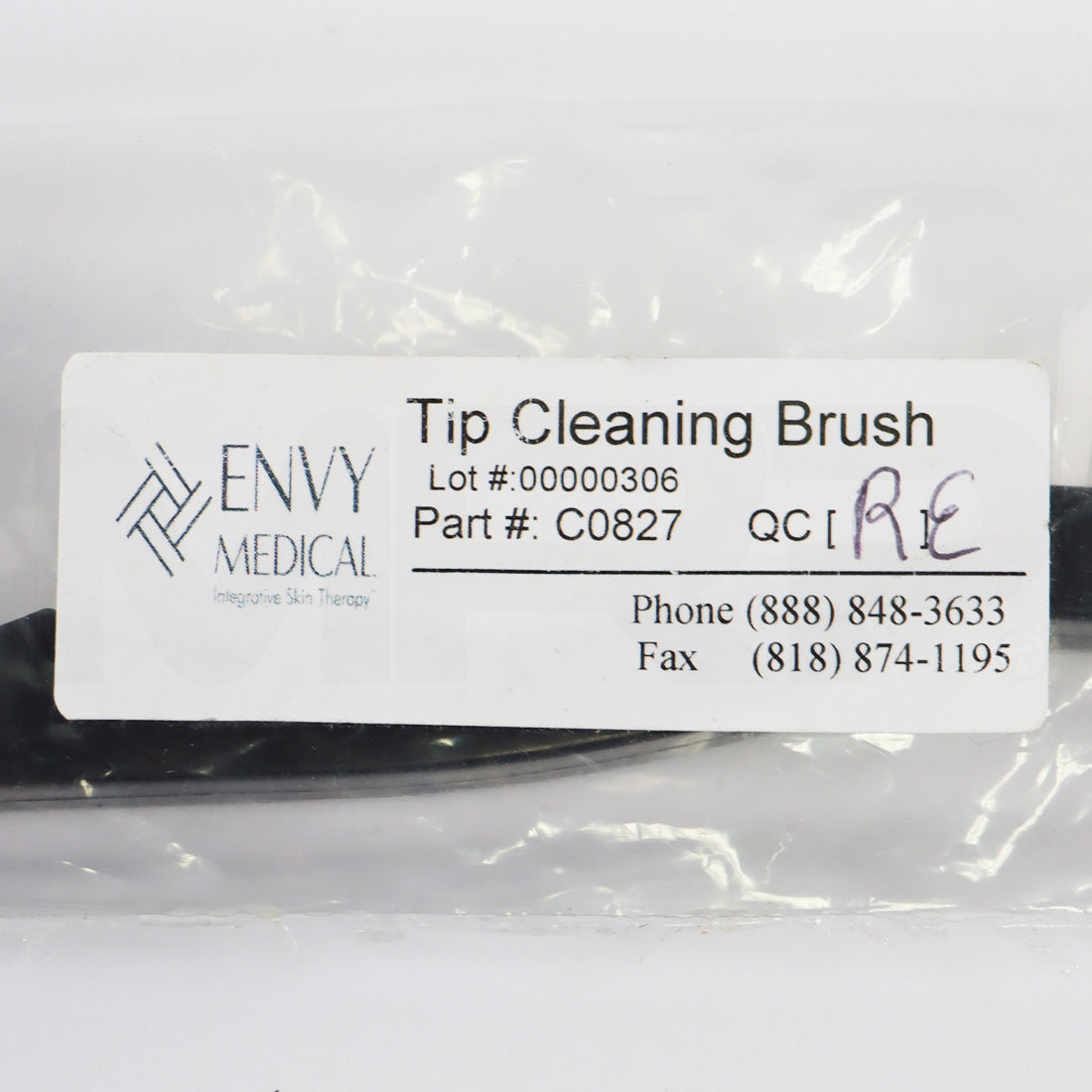 Envy Medical Tip Cleaning Brush C0827