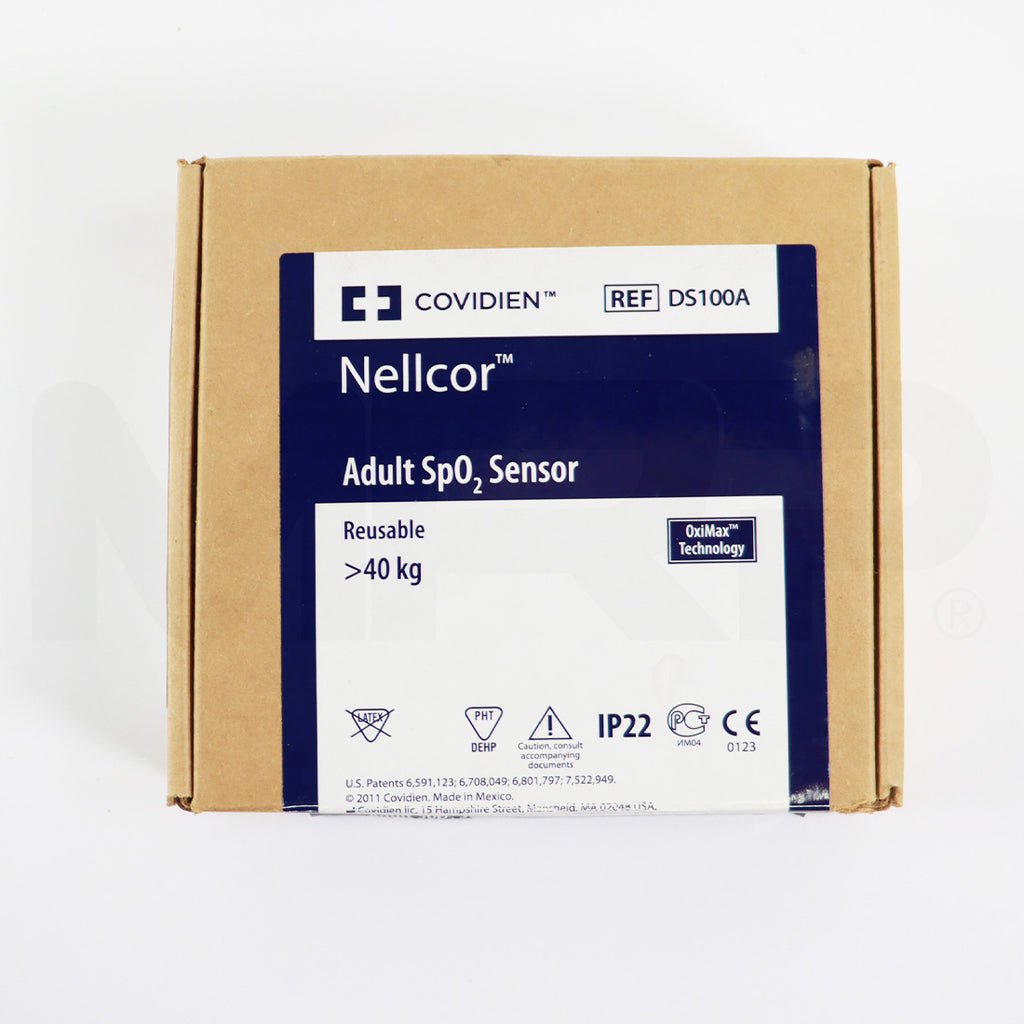 Covidien Nellcor Adult Sp02 Sensor Oximax Technology DS100A