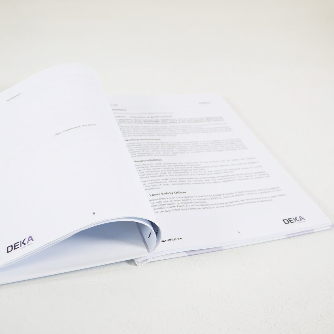 Deka Motus AX Laser Operator's Manual OM112B1_G_V06