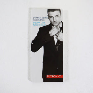 2013 Lutronic Spectra Laser Tattoo Removal Brochure Pamphlet x16