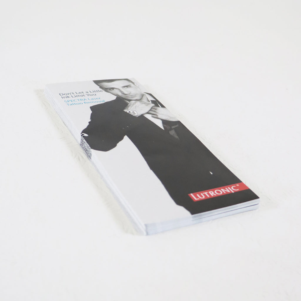 2013 Lutronic Spectra Laser Tattoo Removal Brochure Pamphlet x16