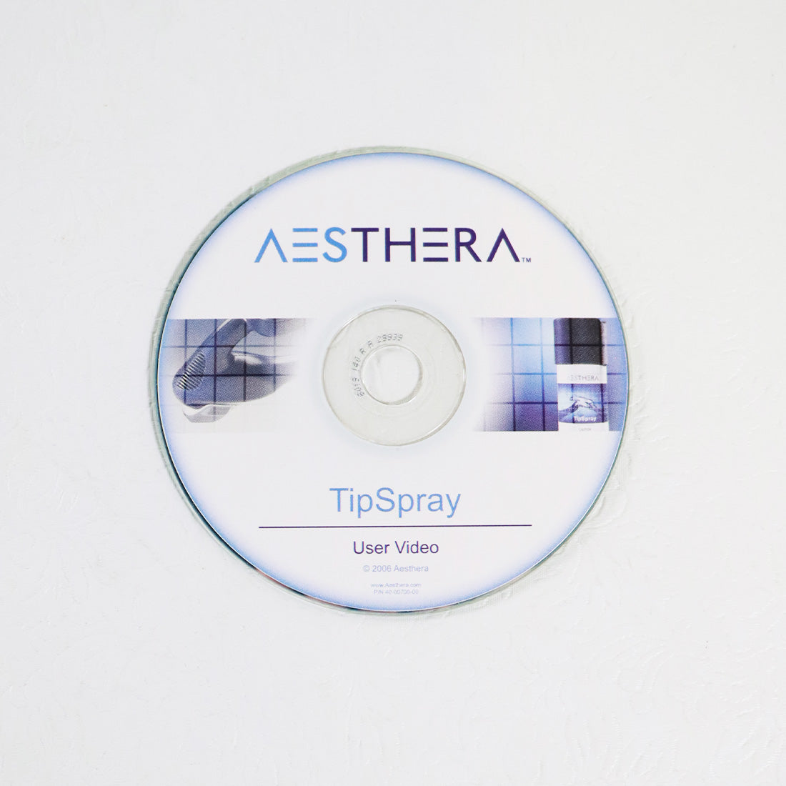 Aesthera Isolaz TipSpray Operator User Video CD Disc Tip Spray Training Guide