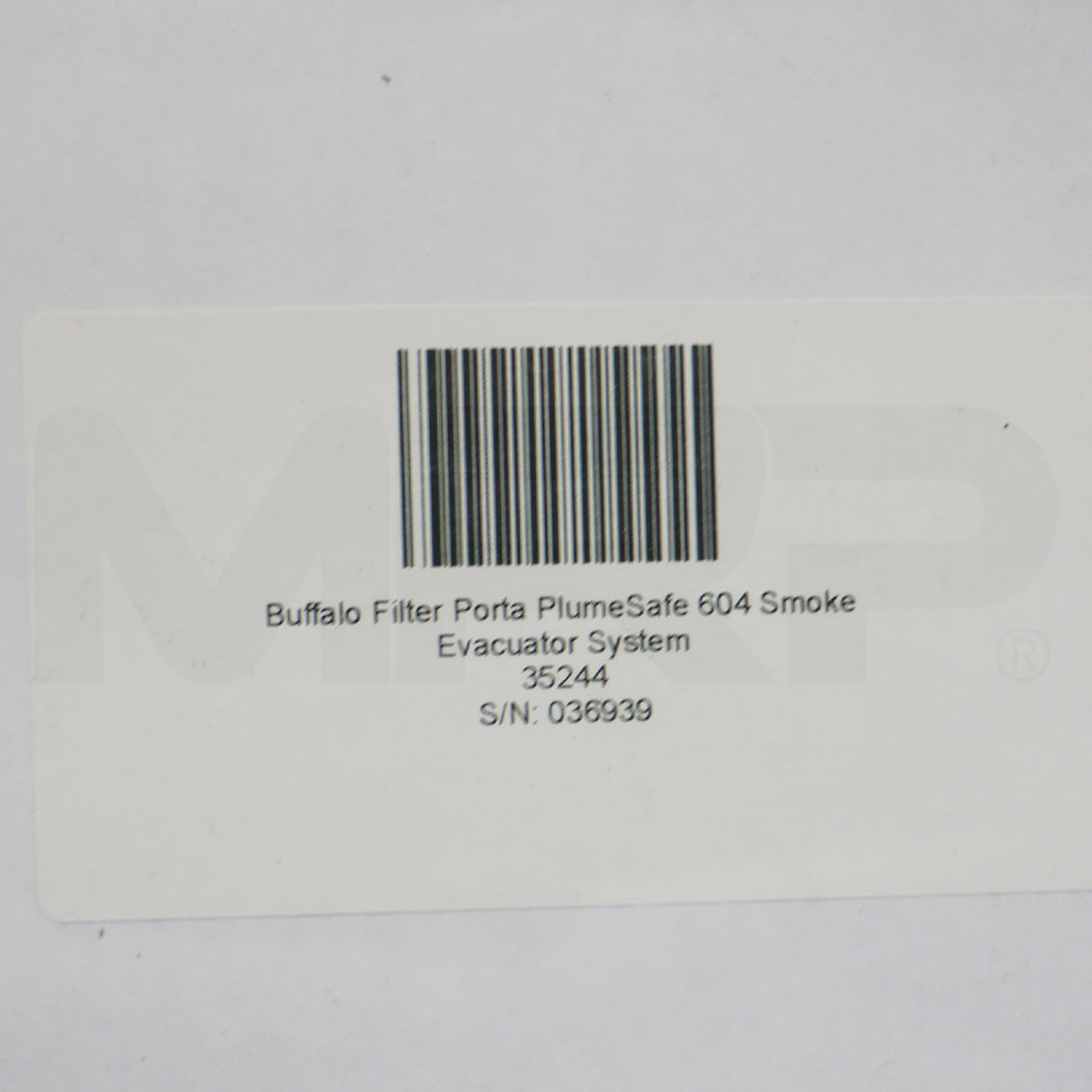 Buffalo Filter Porta PlumeSafe 604 Surgical Smoke Evacuation Device PPS604 ViroSafe Filter