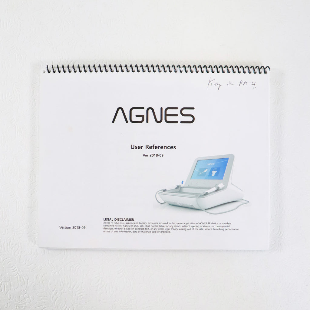 AGNES Medical User References Guide Version Revision 2018-09