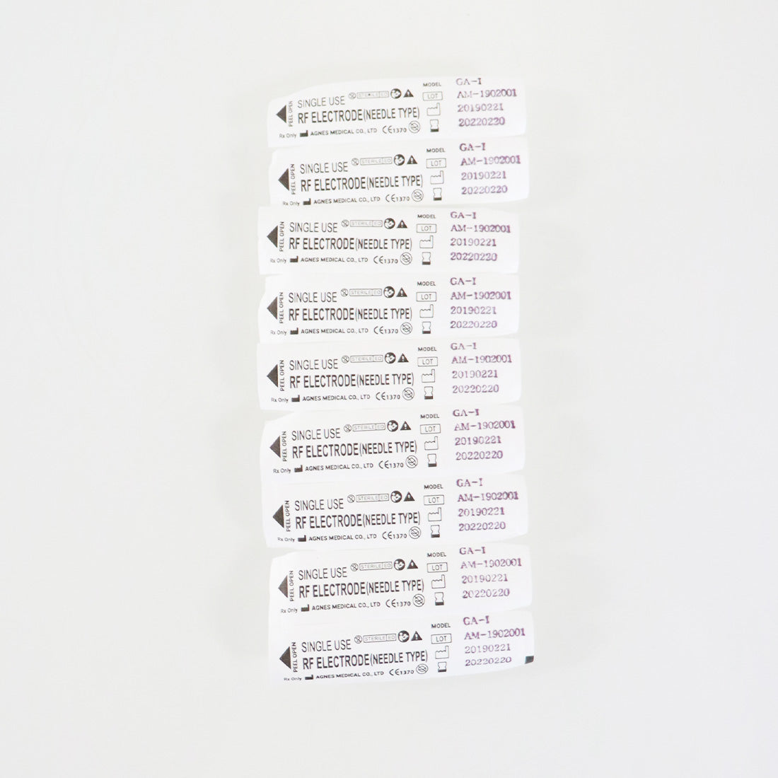 Agnes Medical RF Electrode Type Model GA-I 9x Micro-Insulated Needle EXP 2/2022