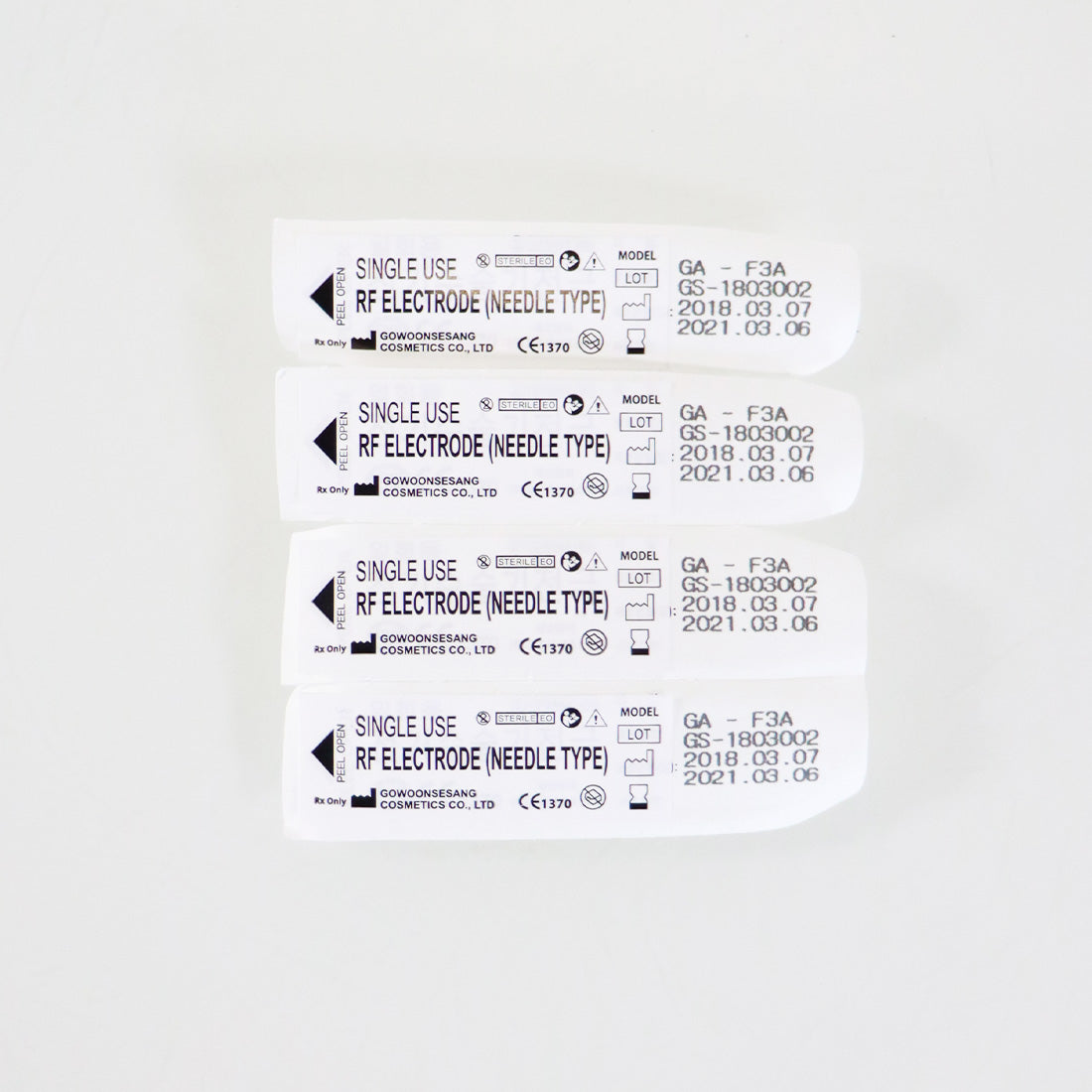 Agnes Medical RF Electrode Type Model F3A 4x Micro-Insulated Needle EXP 03/2021