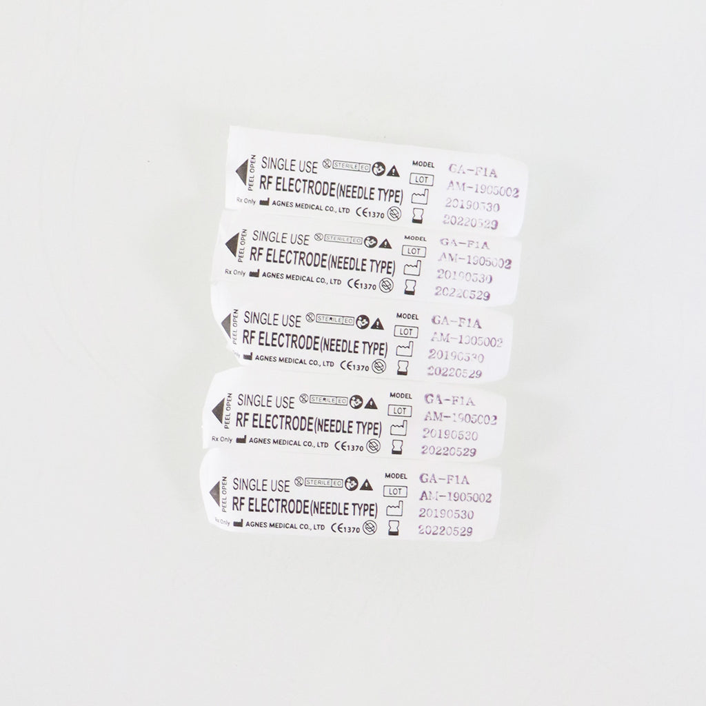 Agnes Medical RF Electrode Type Model F1A 5x Micro-Insulated Needle EXP 05/2022