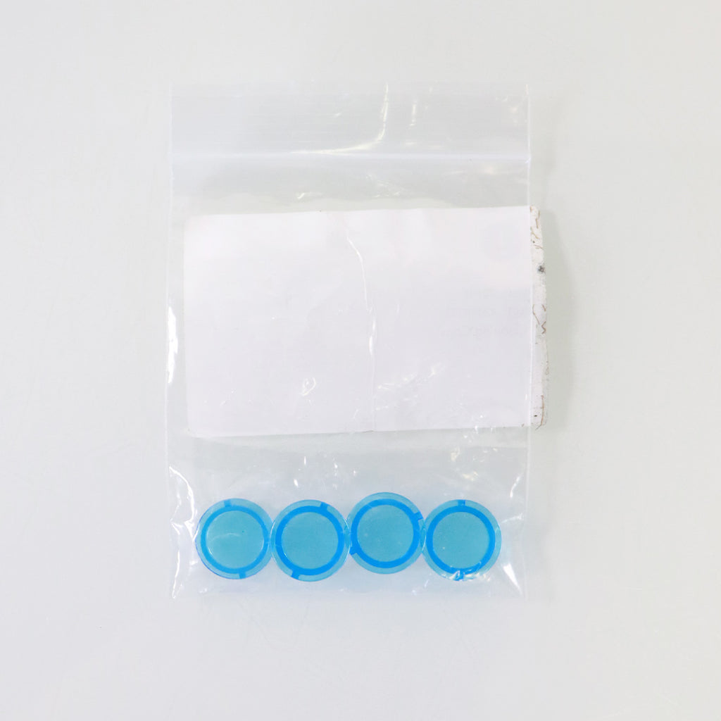Edge Systems Hydrafacial Blue Clear Cleaning Cap Tip Hydro 70185 4pk