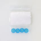 Edge Systems Hydrafacial Blue Clear Cleaning Cap Tip Hydro 70185 4pk