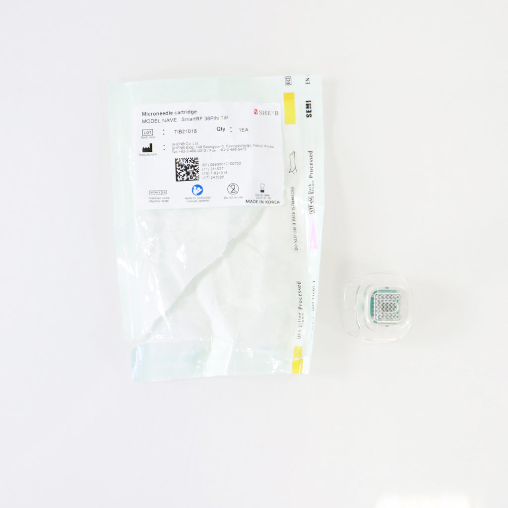 ShenB SmartRF 36 Pin Single Tip Microneedle Cartridge Exp 10/2024 Open Package