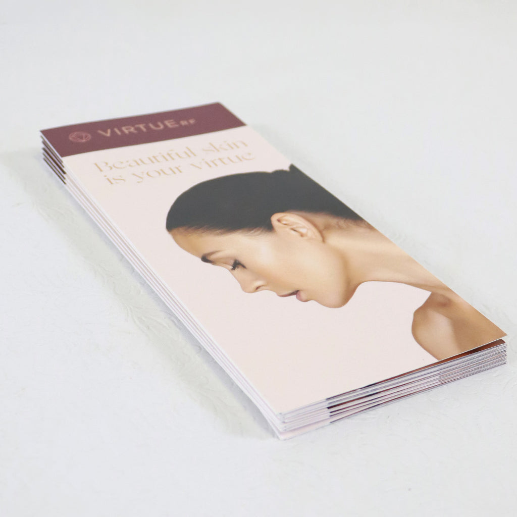 VirtueRF Beautiful Skin Is Your Virtue Brochure ShenB RF Rev VR2005-003 x6 Pcs