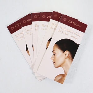 VirtueRF Beautiful Skin Is Your Virtue Brochure ShenB RF Rev VR2005-003 x6 Pcs