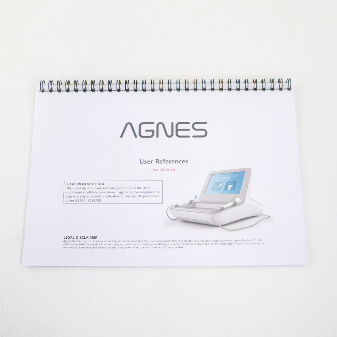2020 AGNES Medical User References Guide