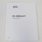 BTL EMSculpt Operators Manual Guide User Directions Operator Guidelines