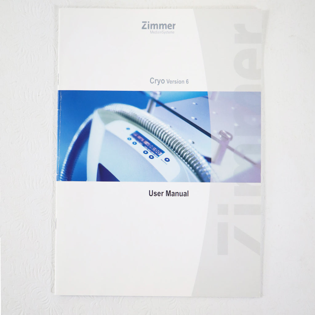 Zimmer MedizinSysteme Cryo Version 6 User Manual