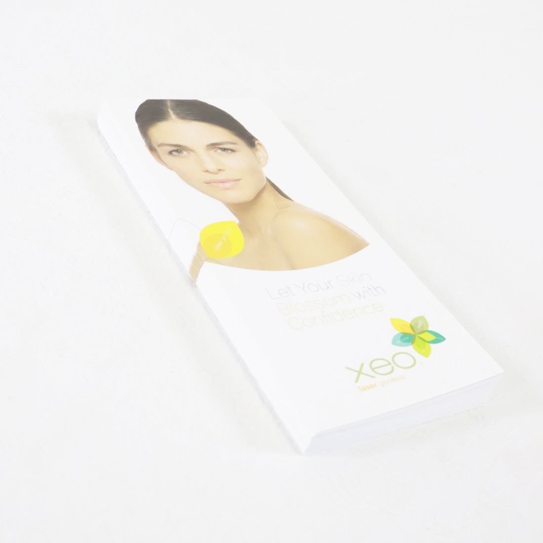 Cutera Xeo Laser Genesis Marketing Pamphlets AP1252 Blossom with Confidence 21x