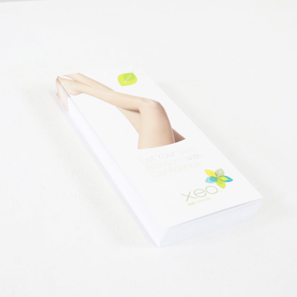 Cutera Xeo Hair Removal Marketing Pamphlet AP1254 Blossom with Confidence 25x