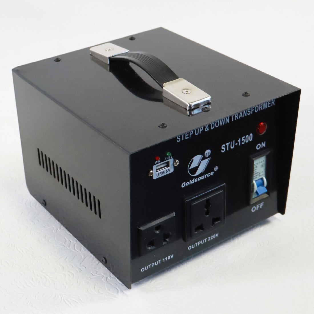 Goldsource Step Up Down Transformer Power Source STU-1500 110V 220V