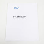 BTL EMsculpt Operators Manual Guide User Directions Operator Applicator