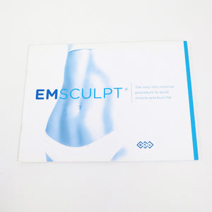 BTL EMSculpt Informational Marketing Manual Booklet Guide 799-77EMCENUS100