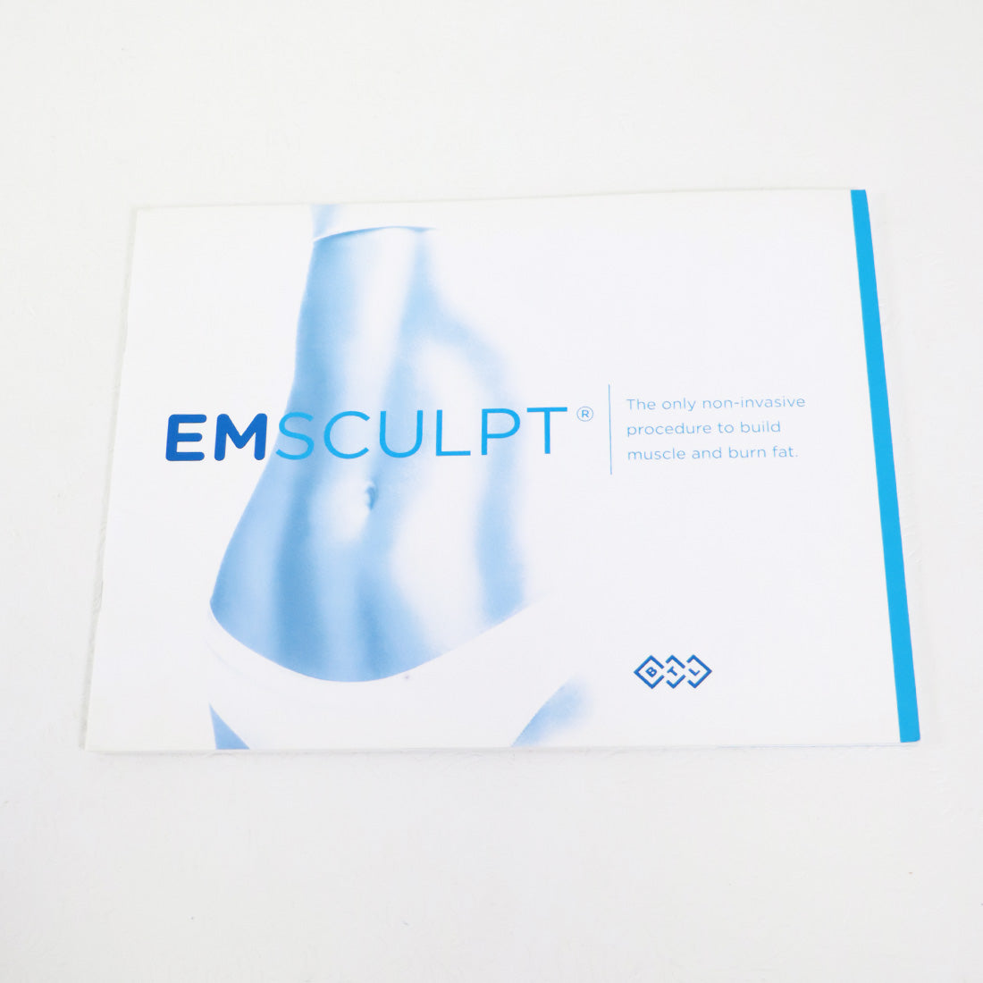BTL EMSculpt Informational Marketing Manual Booklet Guide 799-77EMCENUS100