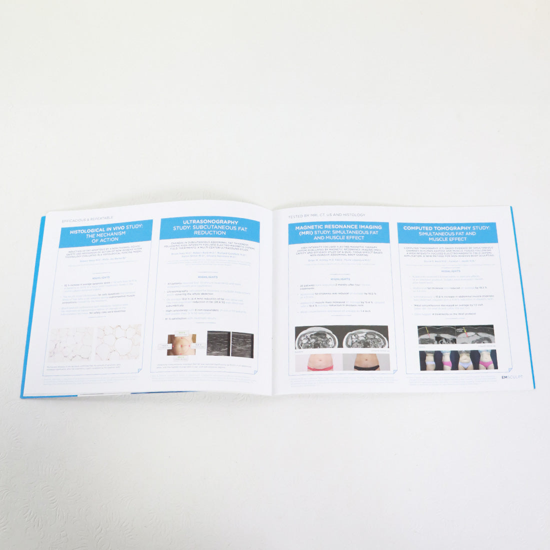 BTL EMSculpt Informational Marketing Manual Booklet Guide 799-77EMCENUS100