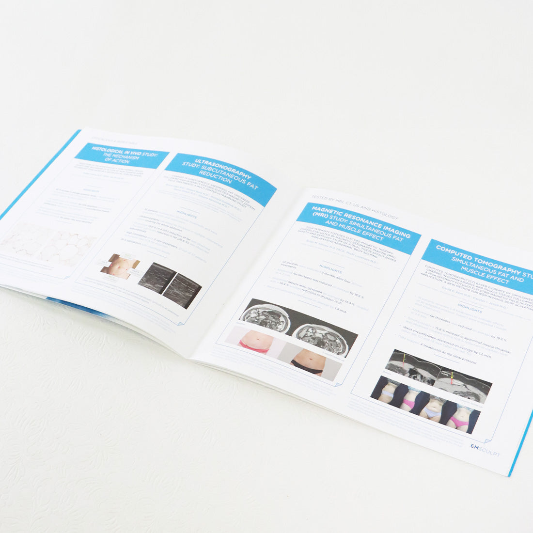 BTL EMSculpt Informational Marketing Manual Booklet Guide 799-77EMCENUS100