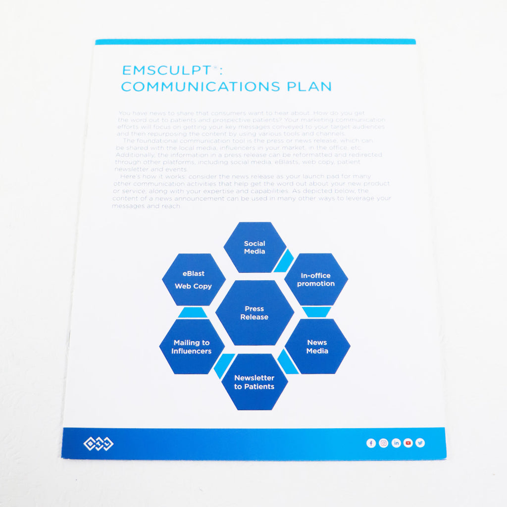 BTL Aesthetics Emsculpt Communications Marketing Plan Business Guide Media Promo