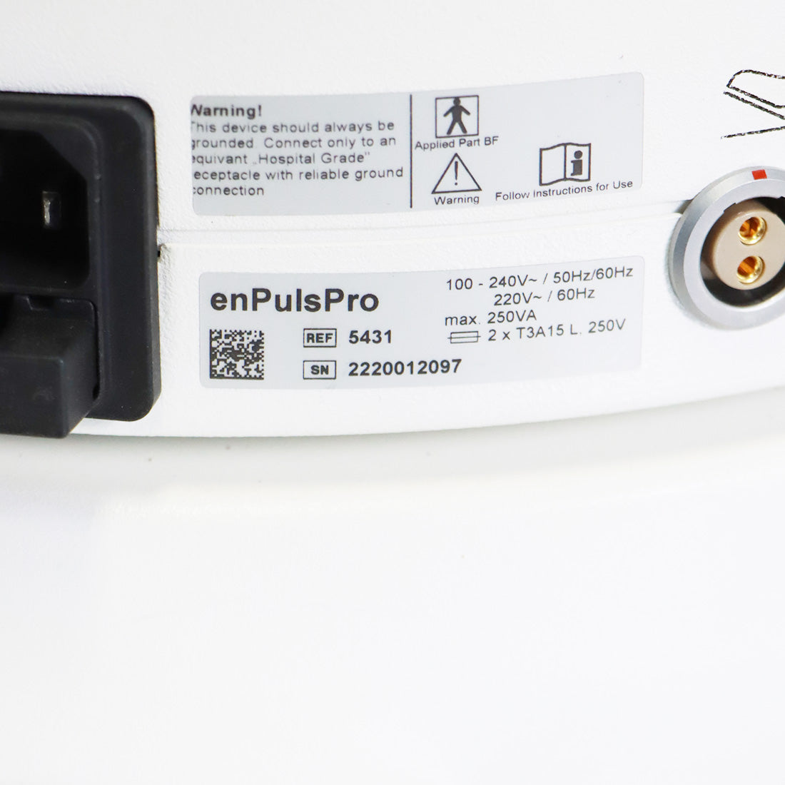 2022 Zimmer Medizin Systems ZWave Non-Invasive Radial Pulse Therapy System