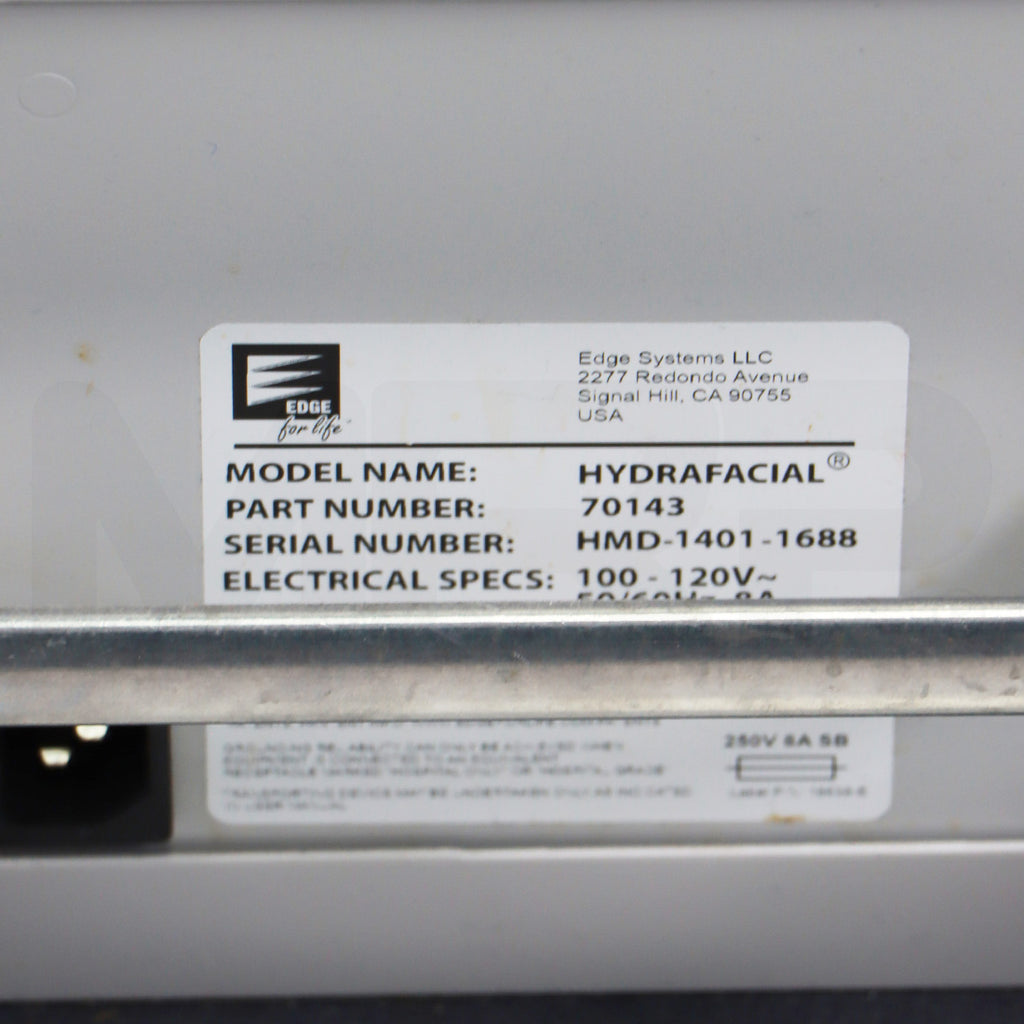 2014 Edge Systems Hydrafacial Skin Treatment Hydradermabrasion System