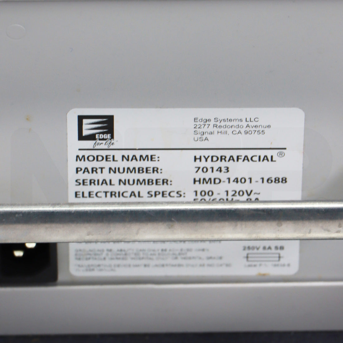 2014 Edge Systems Hydrafacial Skin Treatment Hydradermabrasion System