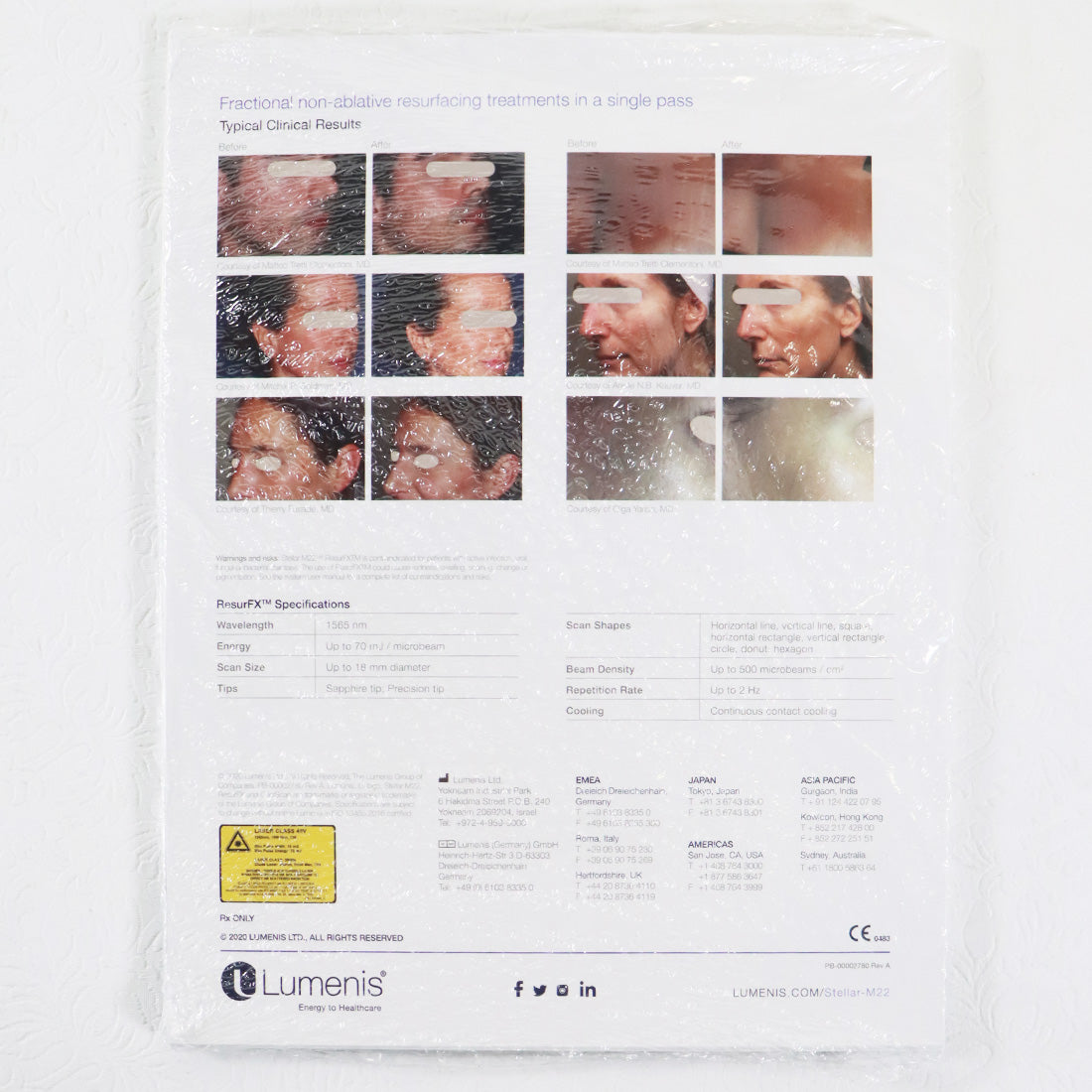2020 Lumenis Stellar M22 Information Marketing Flyer PB-00002780 Rev A 25x