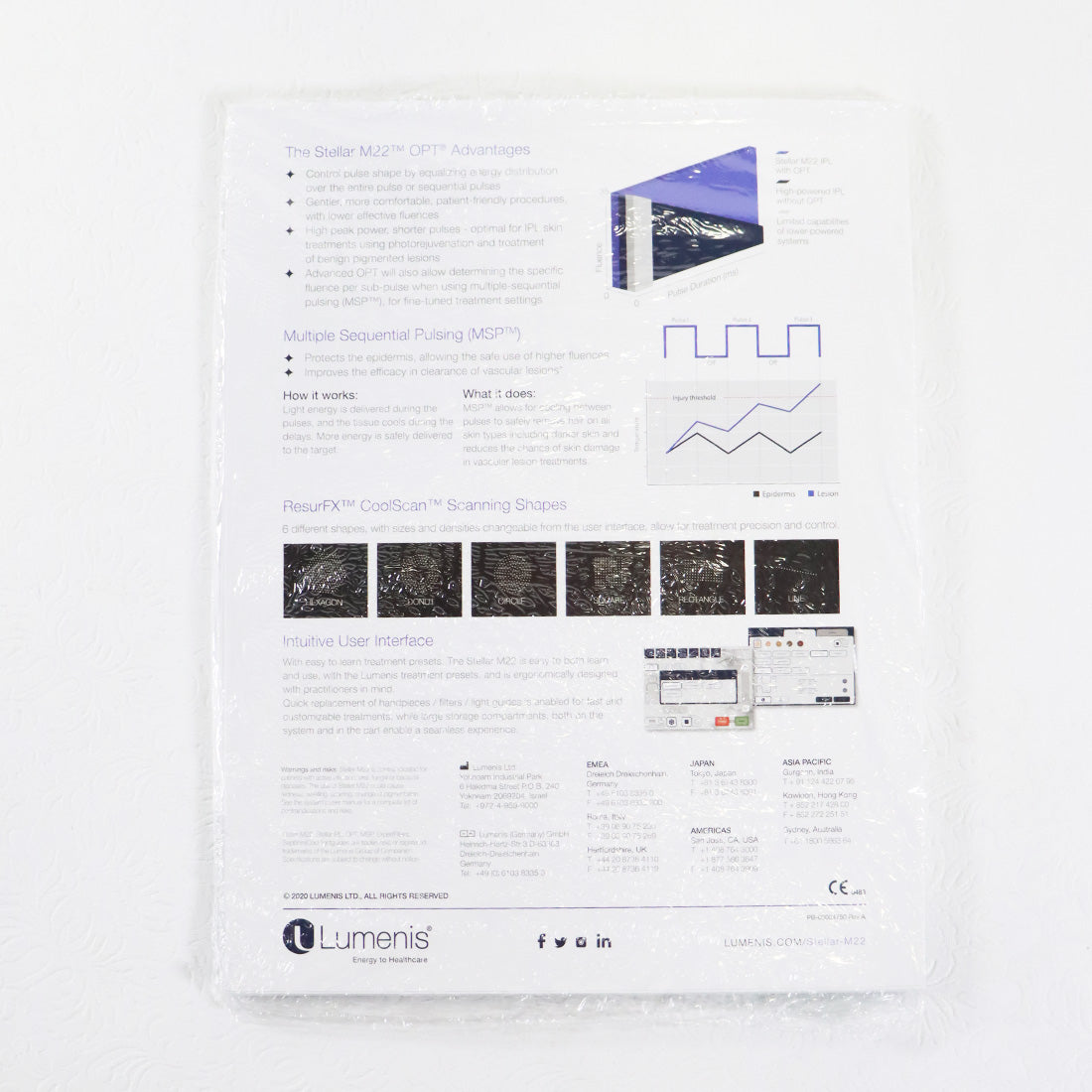 Lumenis Stellar M22 Lasers Information Marketing Flyer PB-00004750 25x