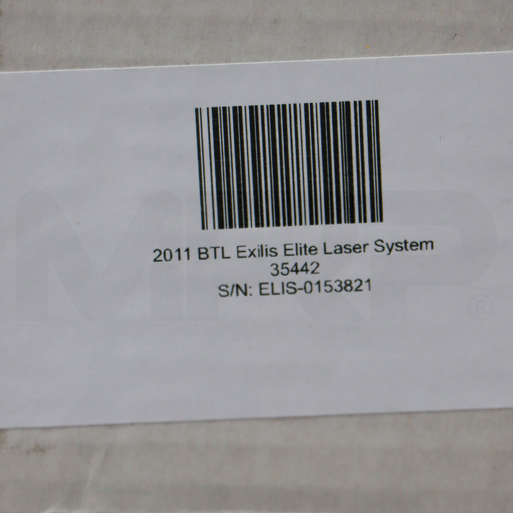 2011 BTL Exilis Elite Radio Frequency Laser Contour Skin Tightening System