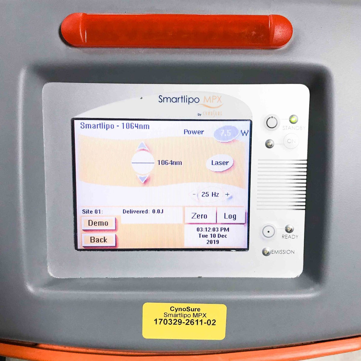 2008 Cynosure SmartLipo MPX 24 Watt Nd:Yag Laser System 1064nm ONLY NON-RFID