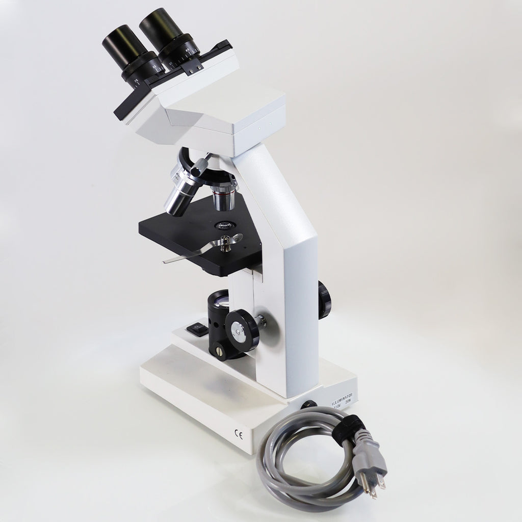 AmScope B100-MS 40X-1000X Binocular Biological Microscope