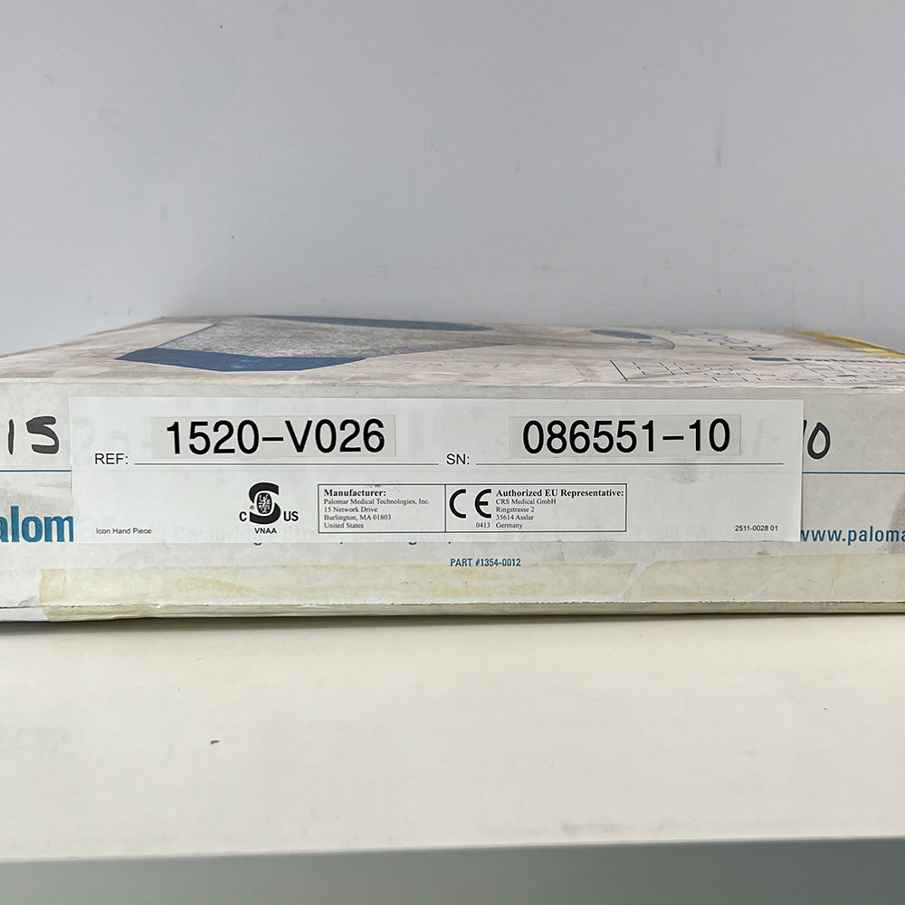 Palomar StarLux 300 / 500 LuxV Handpiece Cynosure Factory Refurbished 086551-10 (0 Shots)