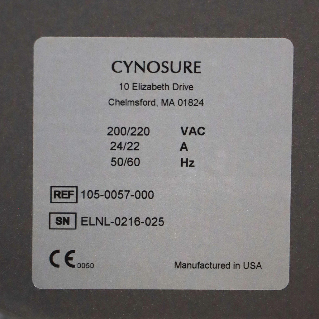 Cynosure Apogee Elite 105-0057-000 Lesions Hair Removal HR YAG 1064 755