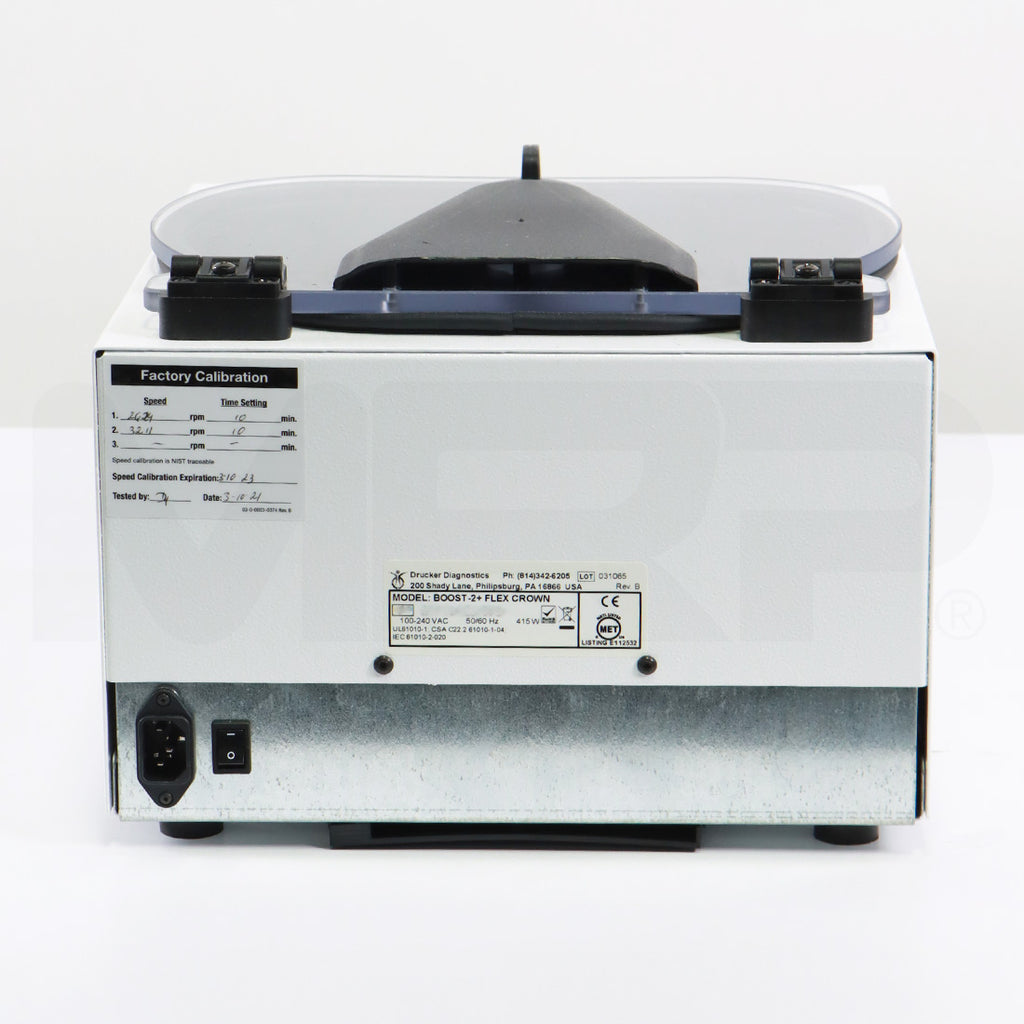 Crown Aesthetics ProGen PRP Boost 2+ Flex Crown Centrifuge Device Rev B
