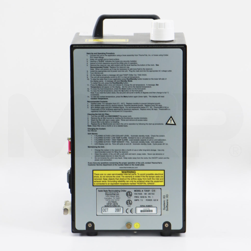 Sciton Joule Solid State Recirculating Chiller Device T255P-D5