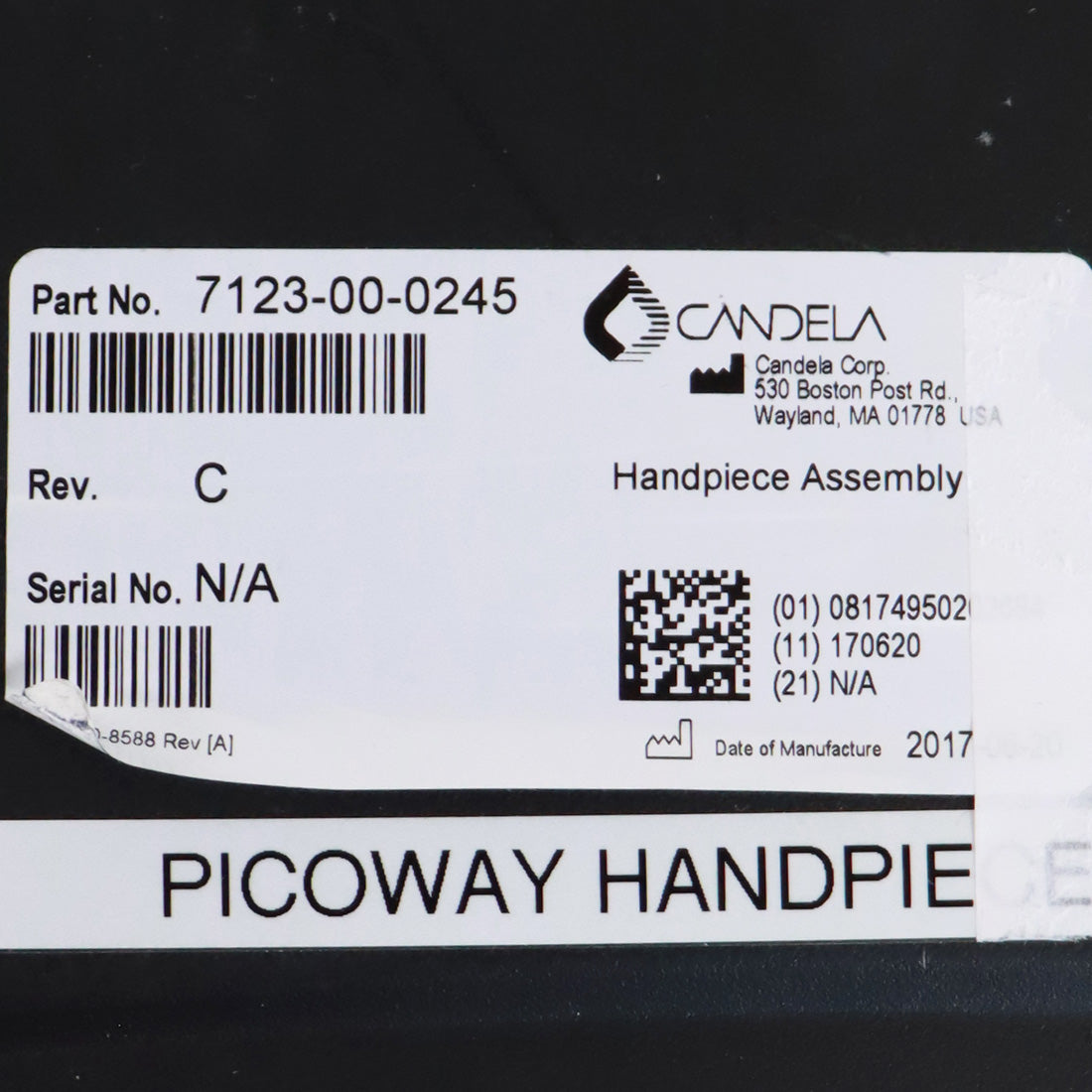 Candela PicoWay Fractional Picosecond Handpiece Set