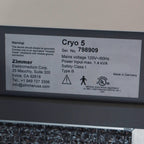 Zimmer Cryo 5 Patient Therapy Air Chill Skin Treatment System