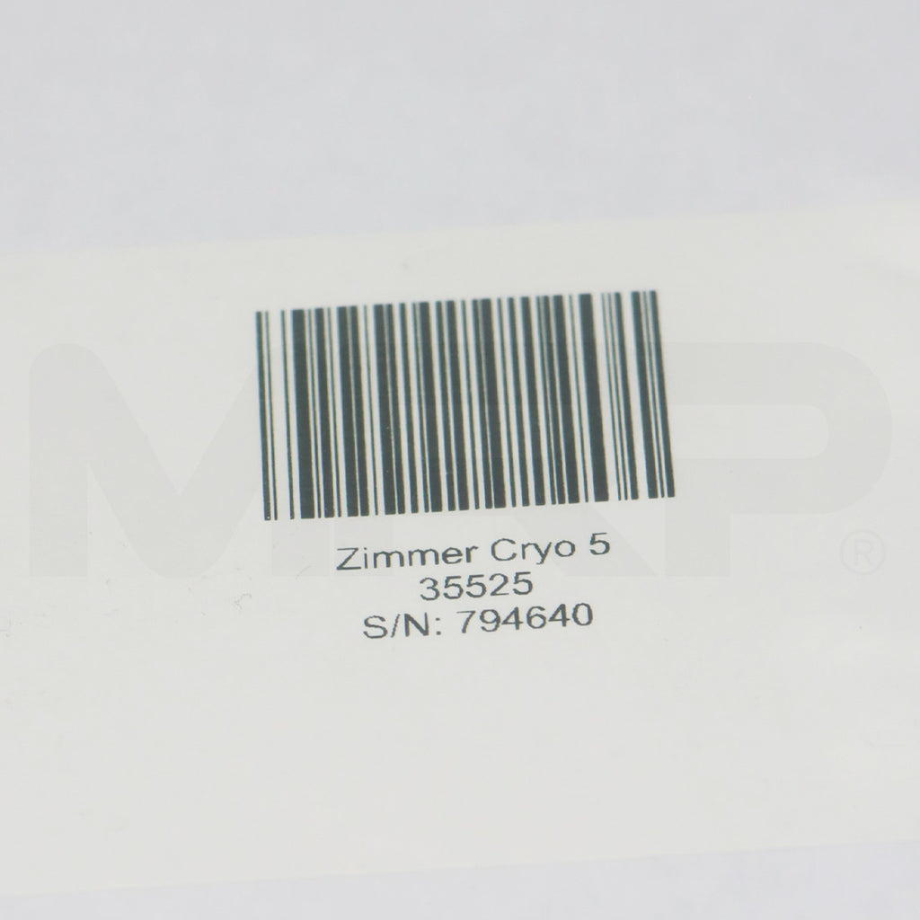 Zimmer Cryo 5 Patient Air Chill Skin Treatment System
