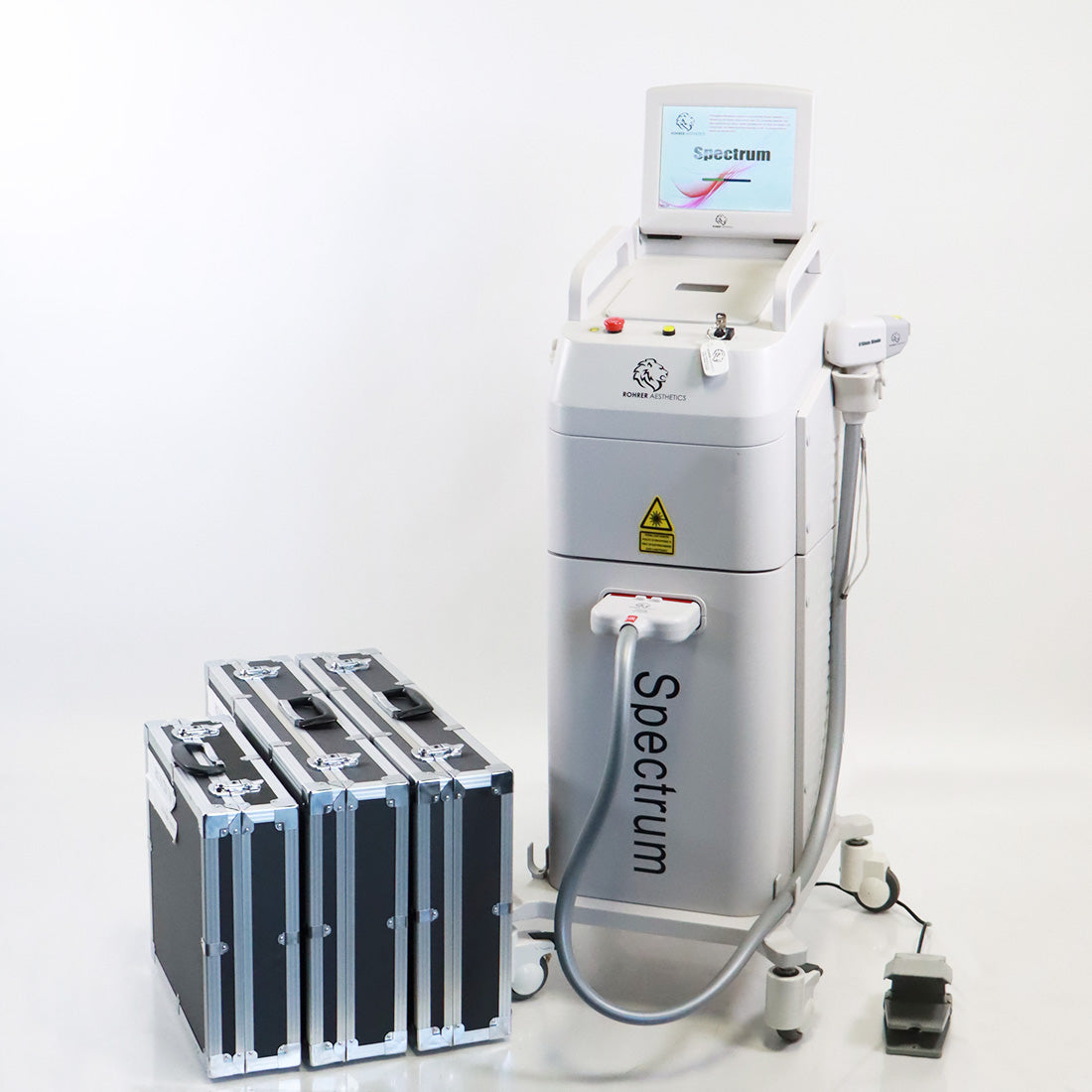 2021 Rohrer Aesthetic Spectrum Laser System 810nm Diode YAG HR Handpiece