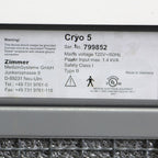 Zimmer Syneron Cryo 5 Patient Therapy Air Chiller System