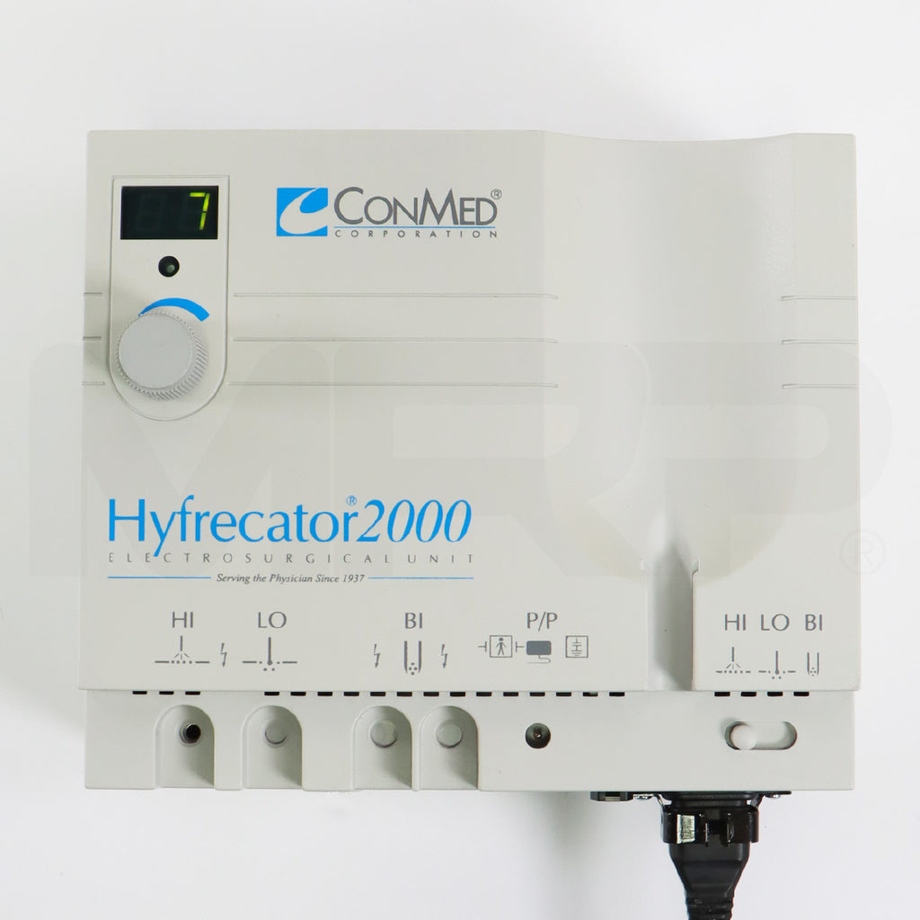 2018 ConMed Hyfrecator 2000 Electrosurgical Unit System