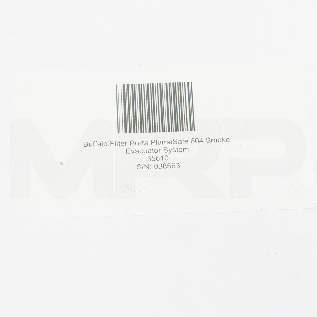 2018 Buffalo Filter Porta PlumeSafe 604 Surigcal Smoke Evacuator ViroSafe Filter