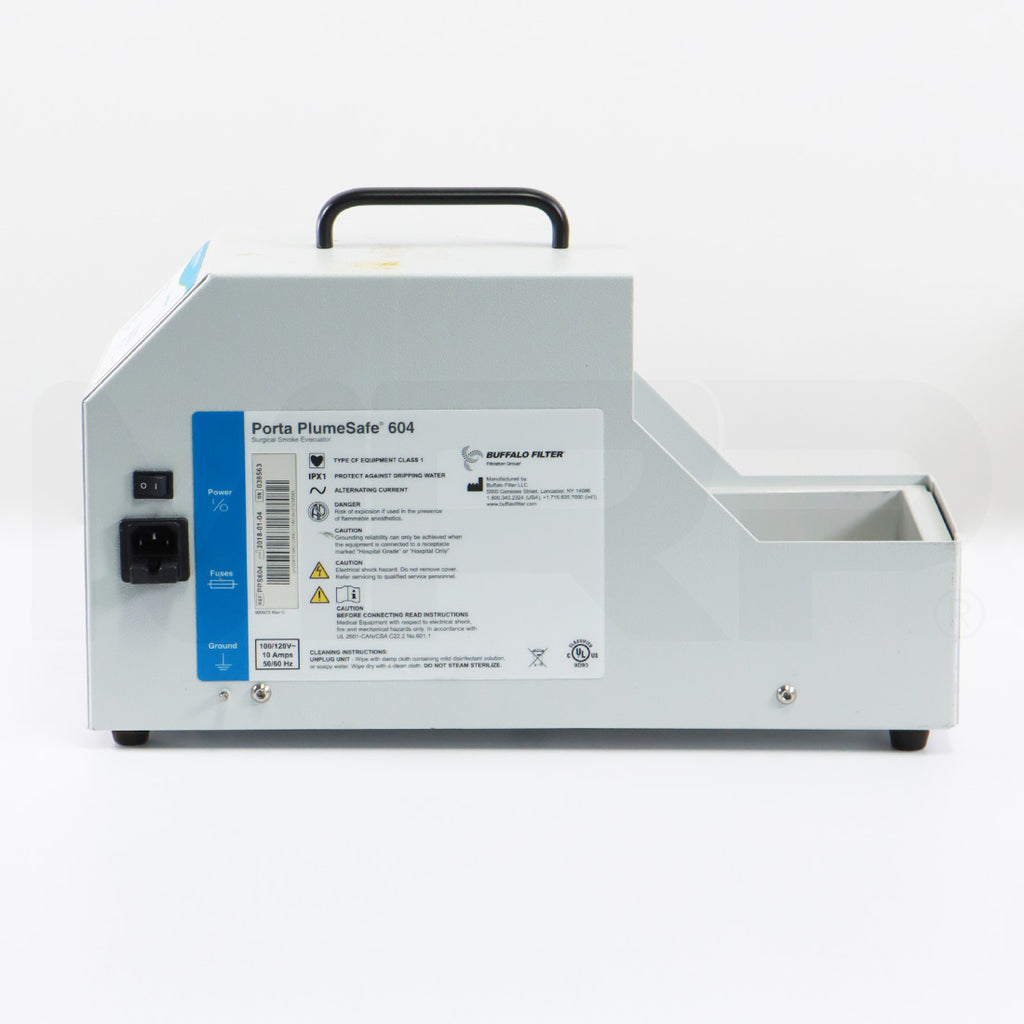 2018 Buffalo Filter Porta PlumeSafe 604 Surigcal Smoke Evacuator ViroSafe Filter